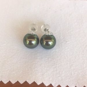 tahiti pearl earrings